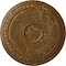Ekena Millwork Caputo Ceiling Medallion (Fits Canopies up to 6"), 24 1/4"OD x 1 1/2"P, Smokey Topaz Crackle CM24CASTC - alternate 1